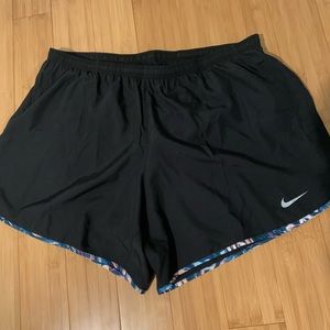 Nike running shorts with liner